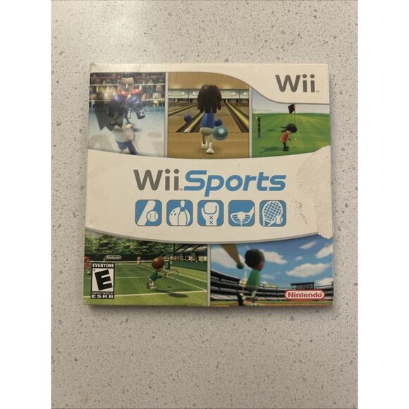 Wii Sports (Nintendo Wii) With Sleeve And Manual - Picture 1 of 5